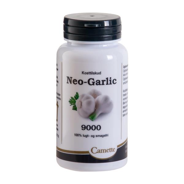 Neo-Garlic 9000 Lugt- og Smagsfri 100 kapsler